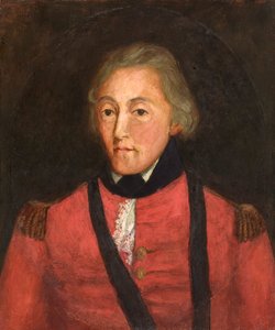Portrett av en kaptein Melvill, sent på 1700- eller tidlig på 1800-tallet av Unbekannt