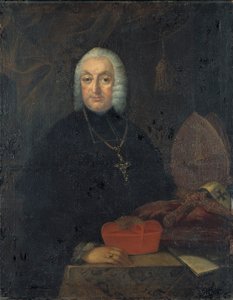 Portrett av en kardinal, 1700-tallet. av Unbekannt