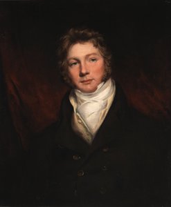 Portrett av en mann, 1800-tallet. av Unbekannt
