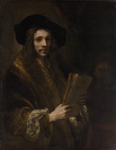 Portrett av en mann Auksjonarius, sannsynligvis ca. 1658-62.