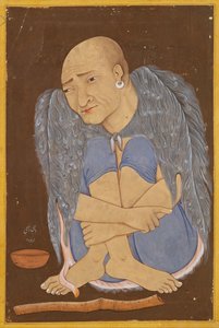 Portrett av en sufi, første kvartal 1600-tallet. av Unbekannt