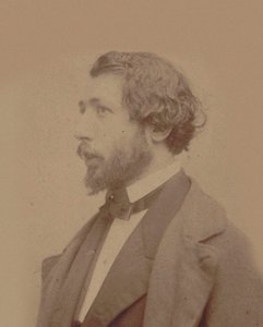 Portrett av pianist og komponist Charles Wehle 1825-1883, ca 1865. av Unbekannt