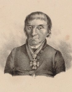 Portrett av pianist og komponist Maximilian Stadler 1748-1833, 1830. av Unbekannt