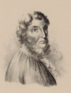 Portrett av komponisten Cristóbal de Morales. av Unbekannt