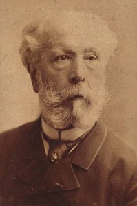 Portrett av komponisten Édouard Lalo 1823-1892, ca 1885. av Unbekannt