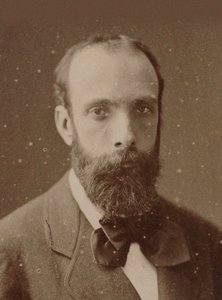 Portrett av komponisten Gaston Salvayre 1847-1916, 1880. av Unbekannt
