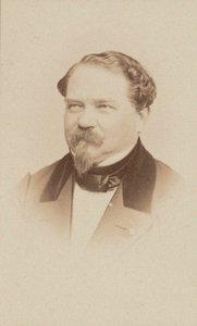 Portrett av komponisten Jean-Georges Kastner 1810-1867. av Unbekannt