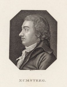 Portrett av komponisten Johann Rudolf Zumsteeg 1760-1802, ca. 1800. av Unbekannt
