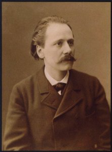 Portrett av komponisten Jules Massenet 1842-1912, 1890-årene. av Unbekannt