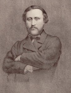 Portrett av komponisten Léon Kreutzer 1817-1868. av Unbekannt
