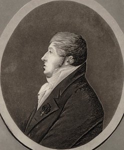 Portrett av komponisten Nicolò Isouard 1775-1818. av Unbekannt