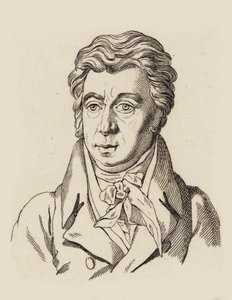 Portrett av komponisten Peter von Winter 1754-1825, ca 1820. av Unbekannt
