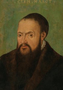 Portrett av poeten Clément Marot 1496-1544, første halvdel av 1500-tallet. av Unbekannt