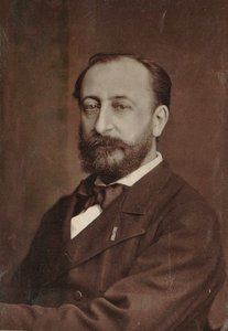 Portrett av komponisten Camille Saint-Saëns 1835-1921, 1880. av Unbekannt