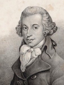 Portrett av komponisten Ignace Pleyel 1757-1831. av Unbekannt
