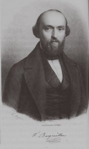 Portrett av komponisten Johann Friedrich Franz Burgmüller 1806-1874, ca. 1840 av Unbekannt