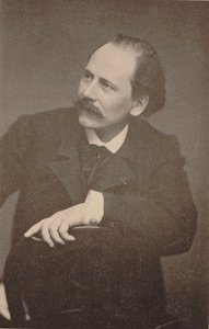 Portrett av komponisten Jules Massenet 1842-1912. av Unbekannt