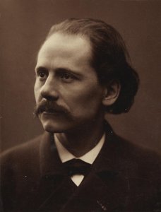 Portrett av komponisten Jules Massenet 1842-1912, 1881. av Unbekannt