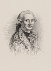 Portrett av komponisten Niccolò Piccinni 1728-1800. av Unbekannt