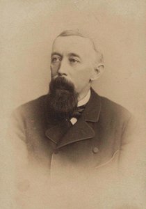 Portrett av librettisten og komponisten Franz Friedrich Richard Genée 1823-1895, ca. 1880. av Unbekannt