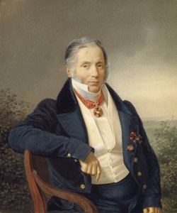 Portrett av maleren Alexander Sauerweid 1782-1844, første kvartal av 1800-tallet. av Unbekannt