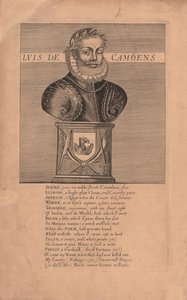 Portrett av poeten Luís Vaz de Camões ca. 1524-1580, 1655. av Unbekannt