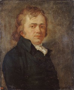Portrett av poeten og dramatikeren Marie-Joseph Chénier 1764-1811, 1795. av Unbekannt