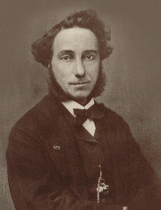 Portrett av fiolinisten og komponisten Camillo Sivori 1815-1894, ca 1865. av Unbekannt