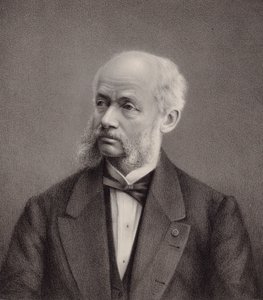 Portrett av fiolinisten og komponisten Henri Vieuxtemps 1820-1881, 1895. av Unbekannt
