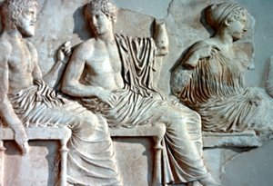 Poseidon, Apollo og Artemis, 447-432 f.Kr av Unbekannt