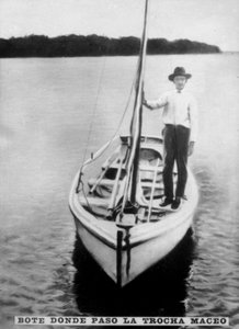 Postbåt og Trocha, 1890-, 1920-tallet av Unbekannt