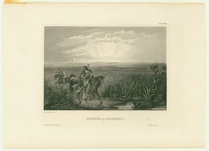 Prairie am Arkansas. (Prairie i Arkansas) av Unbekannt