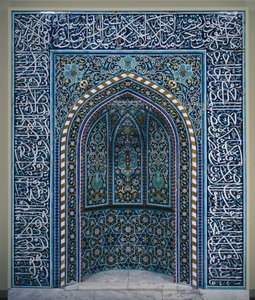 Bønnenisje Mihrab, tidlig på 1600-tallet. av Unbekannt