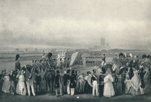 Presenterer nye farger for 93rd Highlanders, 7. oktober 1834, 1834 1909 av Unbekannt