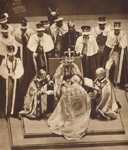 Primate kneler ved Kings Knees, 12. mai 1937 av Unbekannt