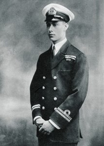 Prins Albert i uniformen til en løytnant i Royal Navy, 1918 av Unbekannt