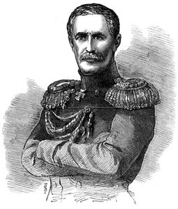 Prins Alexander Sergeyevich Menshikov, russisk militærsjef, 1853 av Unbekannt