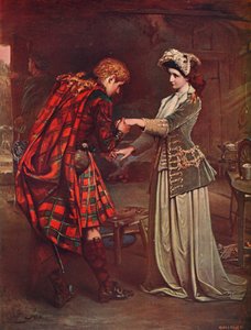 Prins Charles farvel til Flora MacDonald, 1746 1905 av Unbekannt