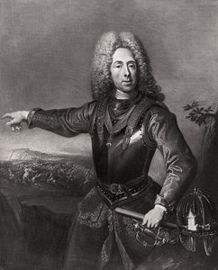 Prins Eugene av Savoyen , franskfødt østerriksk soldat, 1718 1906 av Unbekannt