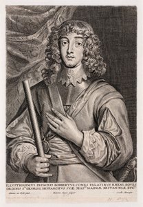 Prins Rupert av Rhinen, kavalerioffiser, ca 1640 av Unbekannt