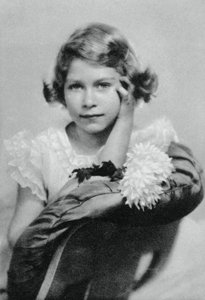 Prinsesse Elizabeth på ni år, 1935, 1937 av Unbekannt