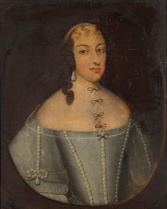 Prinsesse Margaret Yolande av Savoy 1635-1663, hertuginne av Parma, 1600-tallet. av Unbekannt
