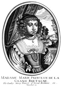 Prinsesse Mary 1631-1660 av Unbekannt