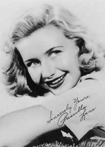 Priscilla Lane 1915-1995, amerikansk skuespiller og sanger, ca 1930-tallet av Unbekannt