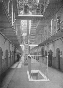 Fanger som skal til middag, Wormwood Scrubs Prison, London, c1903 1903 av Unbekannt
