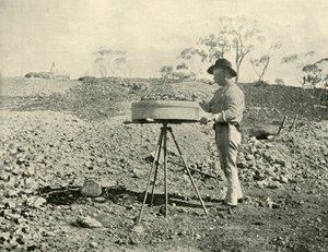 Prospektering av en leiekontrakt, 1901. av Unbekannt