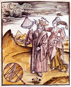 Ptolemaios , aleksandrinsk gresk astronom og geograf, 1508 av Unbekannt
