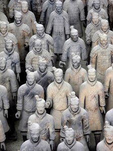 Q in shi Huang terracotta arm ee av Unbekannt