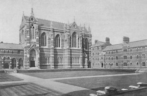 Quadrangle, Keble College, Oxford, 1904 av Unbekannt