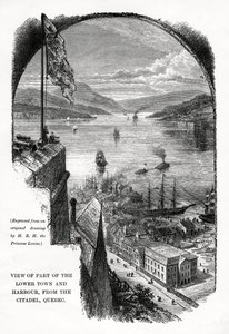 Quebec, Canada, sent på 1800-tallet av Unbekannt